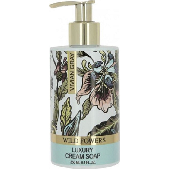 Vivian Gray Wild Flowers luksusowe płynne mydło z dozownikiem 250 ml