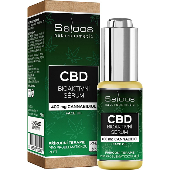 Saloos CBD bioaktywne serum do problematycznej cery 20 ml