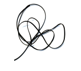 Kůže płaska hědá 2 mm, długość ok. 120 cm 1 sztuka