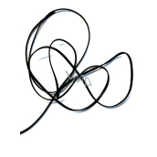 Kůže płaska hědá 2 mm, długość ok. 120 cm 1 sztuka