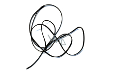 Kůže płaska hědá 2 mm, długość ok. 120 cm 1 sztuka