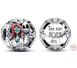 Charm Srebrna 925 Tim Burton - Nocna mara przed Świętami, The Nightmare Before Christmas, koralik na bransoletkę film