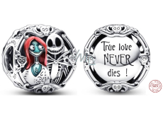 Charm Srebrna 925 Tim Burton - Nocna mara przed Świętami, The Nightmare Before Christmas, koralik na bransoletkę film