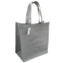 Torba na zakupy tekstylna szara 28 x 32 x 22 cm
