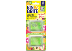 Bin Brite Island Fruit naklejki do kosza 2 sztuki