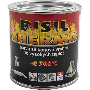 Bisil Thermo farba ognioodporna 700 °C, 0199 czarna, 350 g