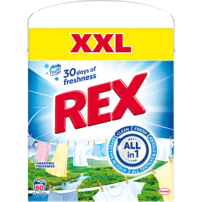 Rex Amazonia Freshness proszek do prania, 60 prań