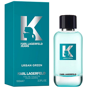 Karl Lagerfeld Jeans Urban Green woda toaletowa dla mężczyzn 100 ml