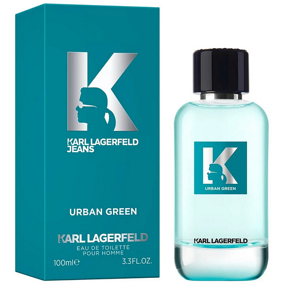 Karl Lagerfeld Jeans Urban Green woda toaletowa dla mężczyzn 100 ml