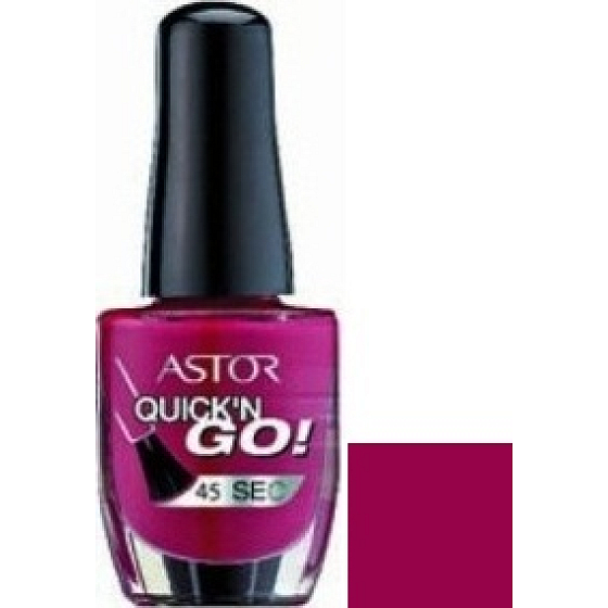 Astor Quick N Go 45 Sec lak na nehty 017 8 ml rychleschnoucí