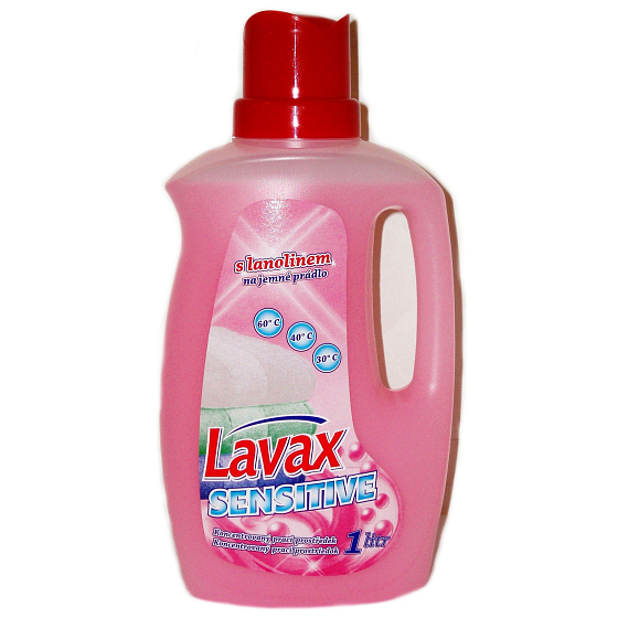 Lavax Sensitive płynny środek do prania z lanolinem 1 l