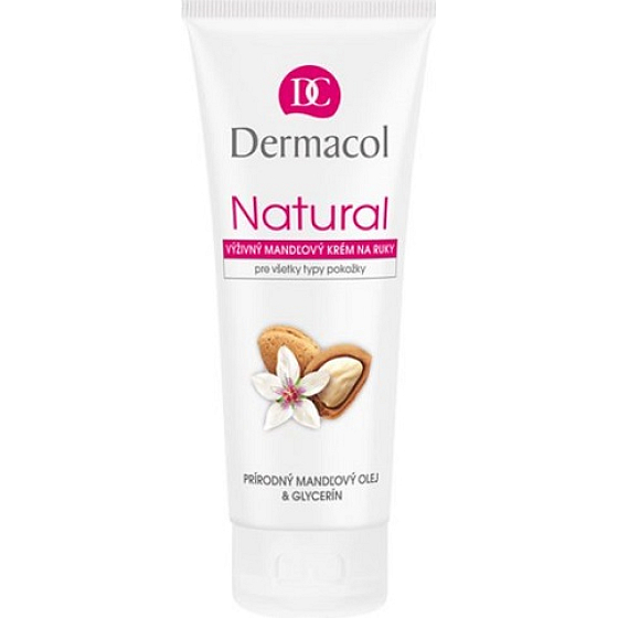 Dermacol Natural Odżywczy krem migdałowy do rąk 100 ml