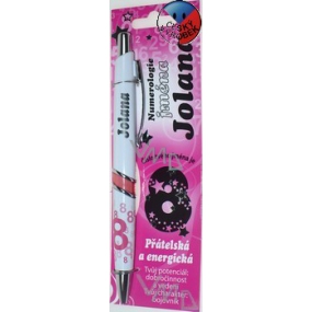 Nekupto Numerologie jména propiska se jménem Jolana 1 kus Nekupto Numerologie jména propiska se jménem Jolana 1 kus