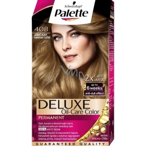Schwarzkopf Palette Deluxe barva na vlasy 408 Zářivě plavý 115 ml