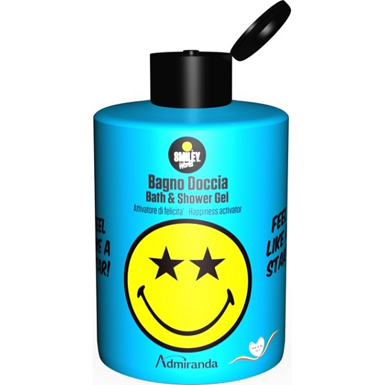 Smiley World Blue koupelový a sprchový gel pro děti 300 ml