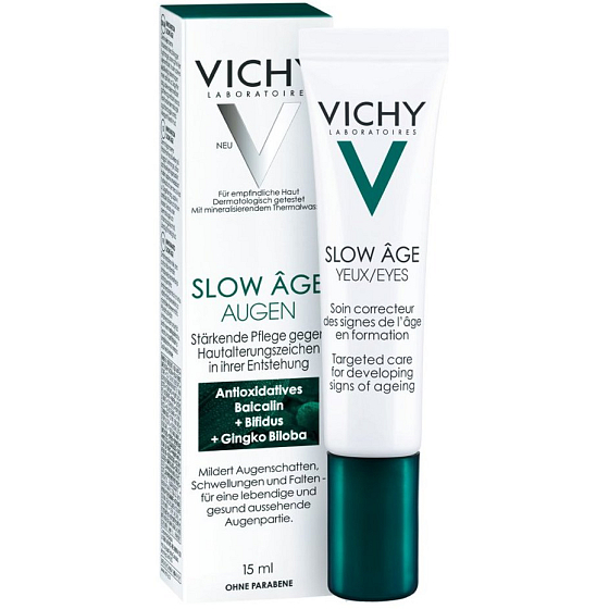 Vichy Slow Age oční péče zpomalující projevy stárnutí pleti 15 ml