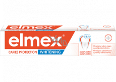 Elmex Ochrona przed próchnicą Wybielająca z białym działaniem, ochrona przed próchnicą, pasta do zębów z aminofluorkiem 75 ml