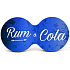 Nekupto Dvojtácek korkový podtácek Rum i cola 19 x 9,5 x 0,3 cm