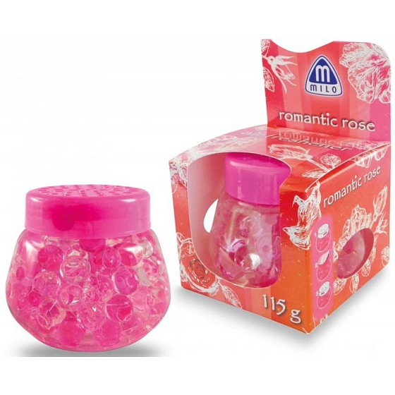 Milo Romantic Rose gelový osvěžovač vzduchu 115 g