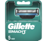 Gillette Mach3 wymienne wkłady 5 sztuk, dla mężczyzn