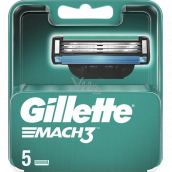 Gillette Mach3 wymienne wkłady 5 sztuk, dla mężczyzn