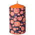 Emocio Angry Pumpkin svíčka oranžová válec 60 x 110 mm