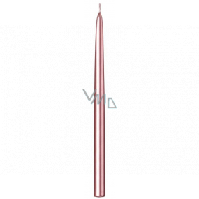 Emocio Rosegold svíčka metal kónická 22 x 290 mm
