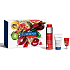 Clarins Men Energizing Essentials energetyzujący żel 50 ml + oczyszczający żel 30 ml + energetyzujący żel-krem pod oczy przeciw oznakom zmęczenia 3 ml + kosmetyczna torba, zestaw kosmetyczny dla mężczyzn