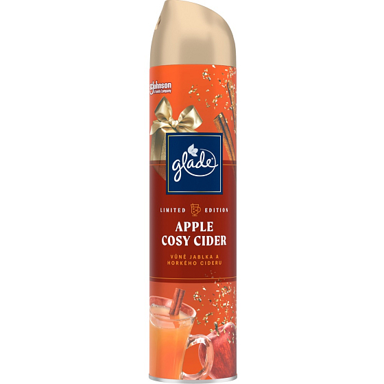 Glade Apple Cosy Cider s vůní jablka a horkého cideru osvěžovač vzduchu sprej 300 ml