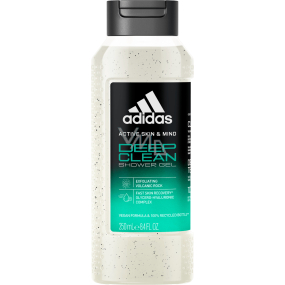 Adidas Deep Clean żel pod prysznic z efektem peelingu dla mężczyzn 250 ml