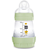 Mam Anti-Colic antikoliková láhev na krmení, silikonová jemná savička 0+ měsíců Zelená 160 ml