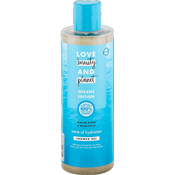 Love Beauty & Planet Morska algi i Eukaliptus nawilżający żel pod prysznic 400 ml