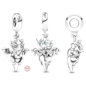 Zawieszka ze srebra 925 Magiczny smok, charms do bransoletki, film Zawieszka ze srebra 925 Magiczny smok, charms do bransoletki, film