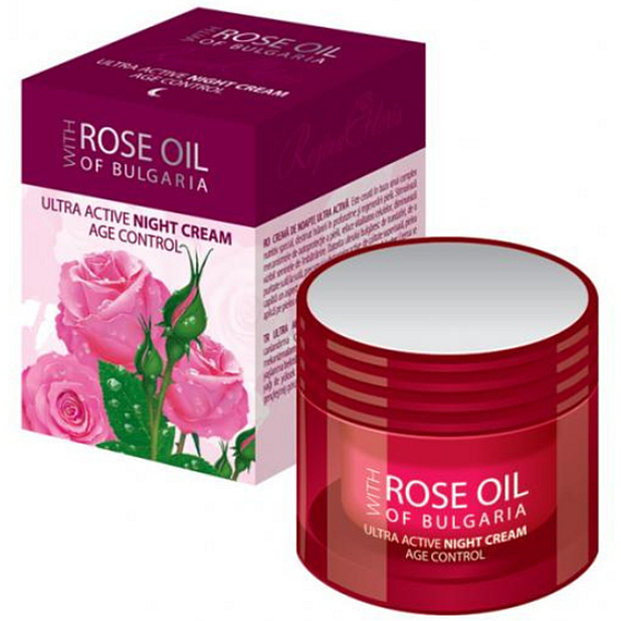 Rose of Bulgaria Age Control multiaktivní denní krém s růžovým olejem 50 ml