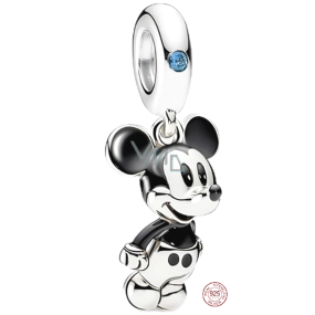 Charm Srebrny 925 Disney Myszka Mickey, zawieszka na bransoletkę film