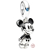 Charm Srebrny 925 Disney Myszka Mickey, zawieszka na bransoletkę film