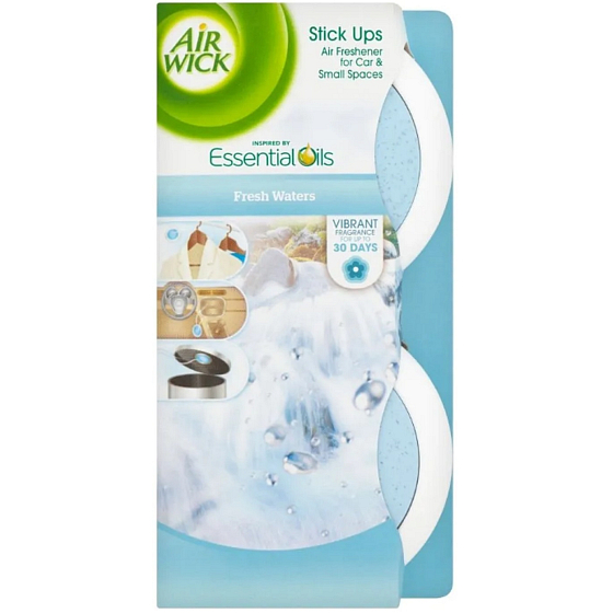 Air Wick Fresh Waters żel do przyklejania 2 x 30 g