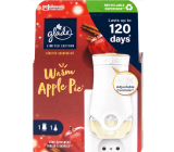Glade Warm Apple Pie elektrický osvěžovač vzduchu komplet 20 ml