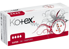Kotex Super tampony, 16 ks