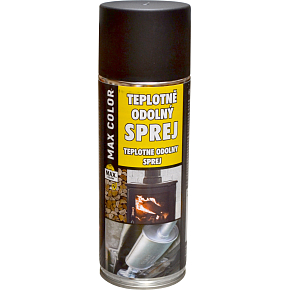 Max Color farba odporna na wysoką temperaturę 300 °C, czarna, 400 ml