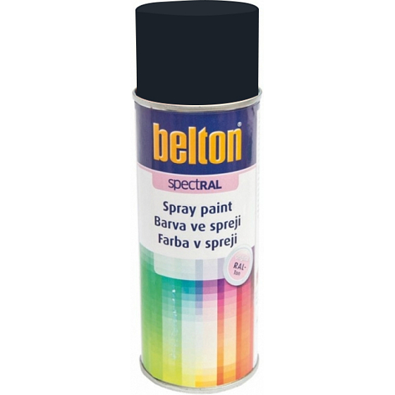 Belton SpectRAL rychleschnoucí barva ve spreji, Ral 7021 černošedá, 400 ml