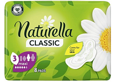 Naturella podpaski dla kobiet Classic Maxi, 8 sztuk
