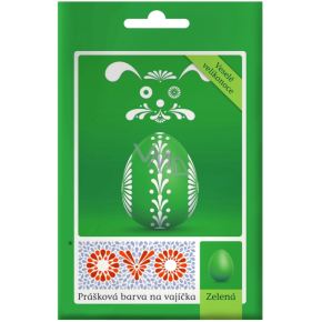 Ovo Zielona proszkowa farba 1 worek (5 g) = 10 - 15 jajek