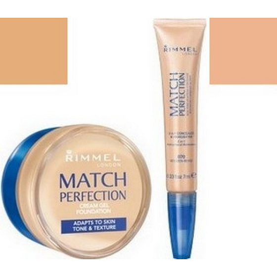 Rimmel London Match Perfection krémový make-up 303 18 ml + korektor 7 ml