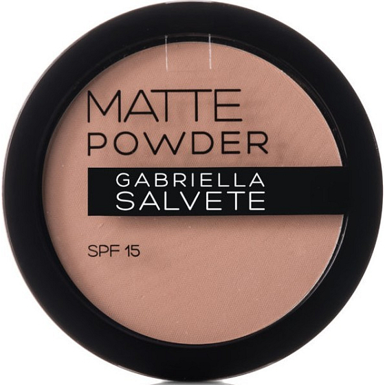Gabriella Salvete Matte Powder SPF15 puder 03 Soft Beige 8 g