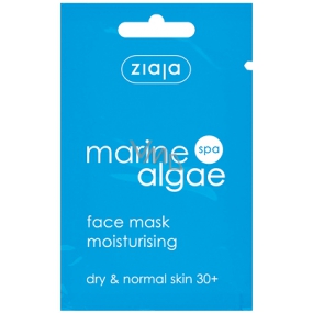 Ziaja Marine Algae Spa męskie algi nawilżająca żelowa maska do twarzy 7 ml