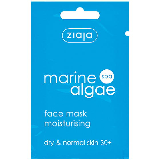 Ziaja Marine Algae Spa algi morskie nawilżająca żelowa maseczka do twarzy 7 ml