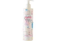 Bomb Cosmetics Słodki/a jak ciasto brzoskwiniowe mleko do ciała z dozownikiem 300 ml