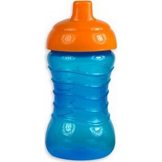 First Steps Spill Proof Sipper Cup 12 + láhev nekapající pro děti modrá 310 ml