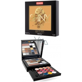 Pupa Pupart M Shiny Make-up kazeta pro líčení očí, rtů a obličeje 023 Golden Fever 22 g Pupa Pupart M Shiny Make-up kazeta pro líčení očí, rtů a obličeje 023 Golden Fever 22 g